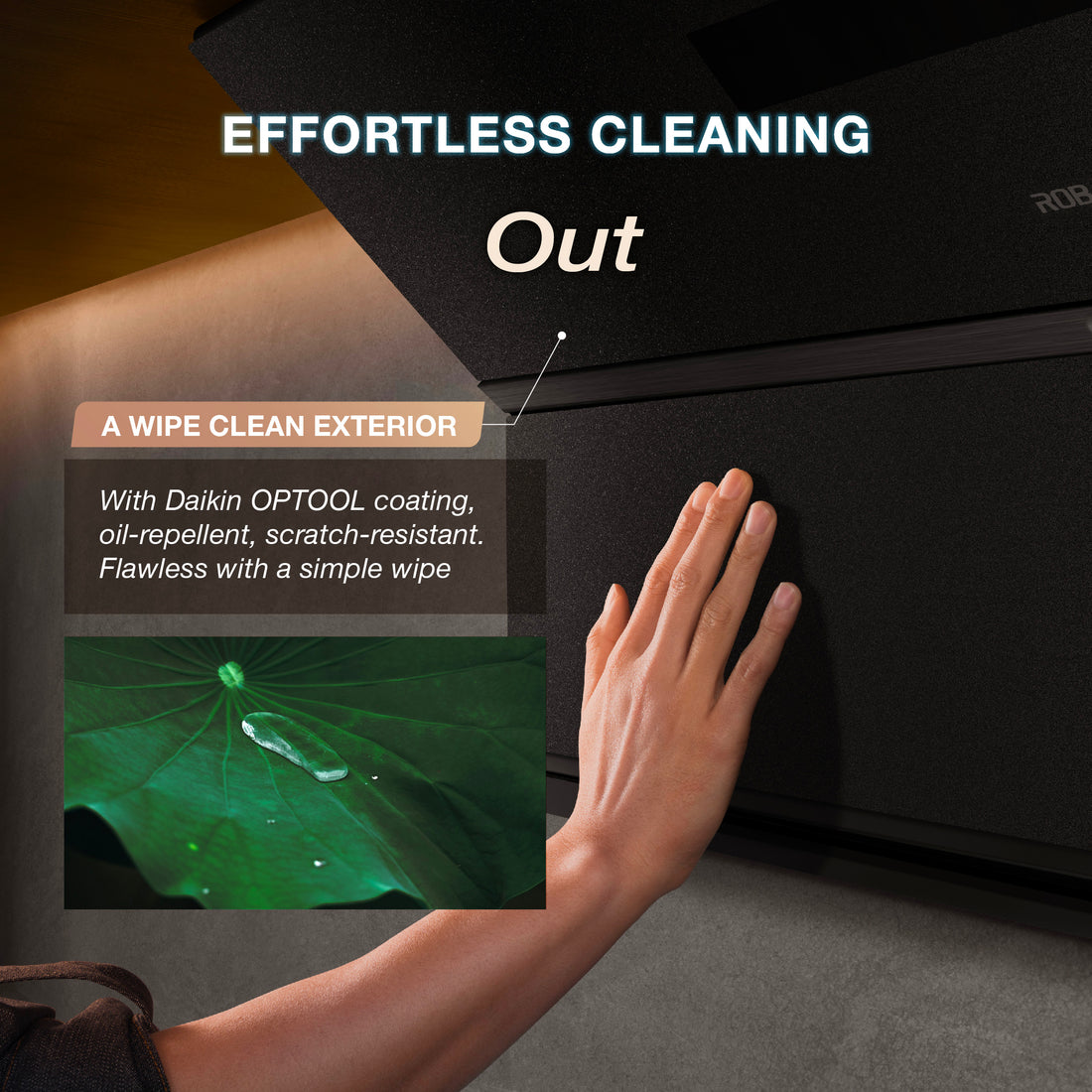 A Wipe Clean Exterior
